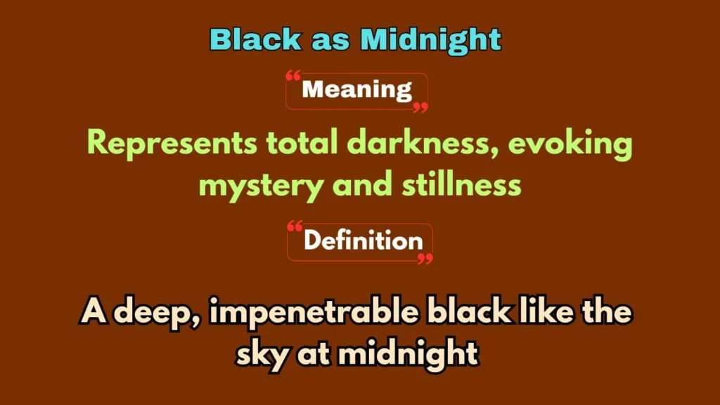 Black as Midnight