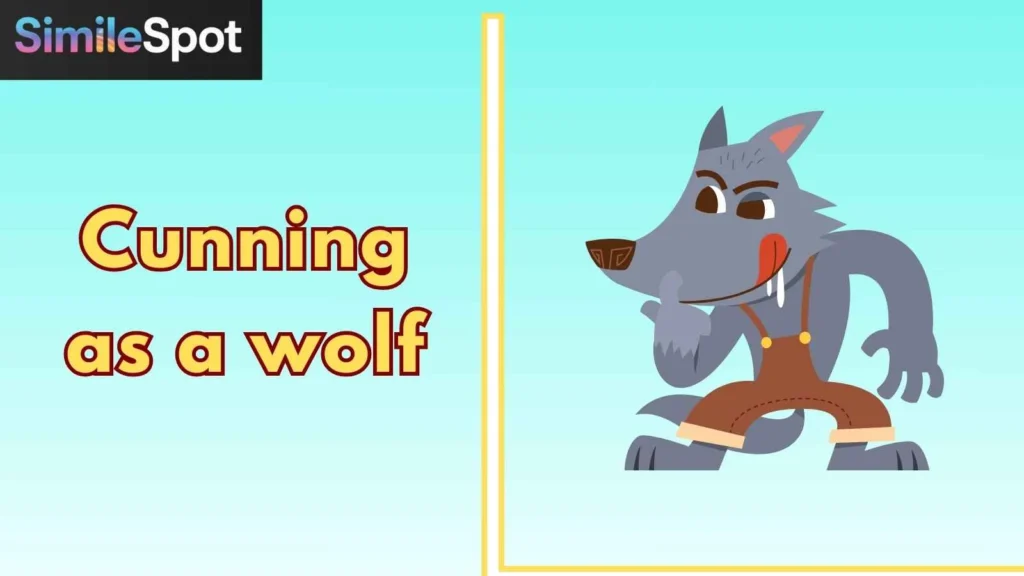 Cunning as a wolf