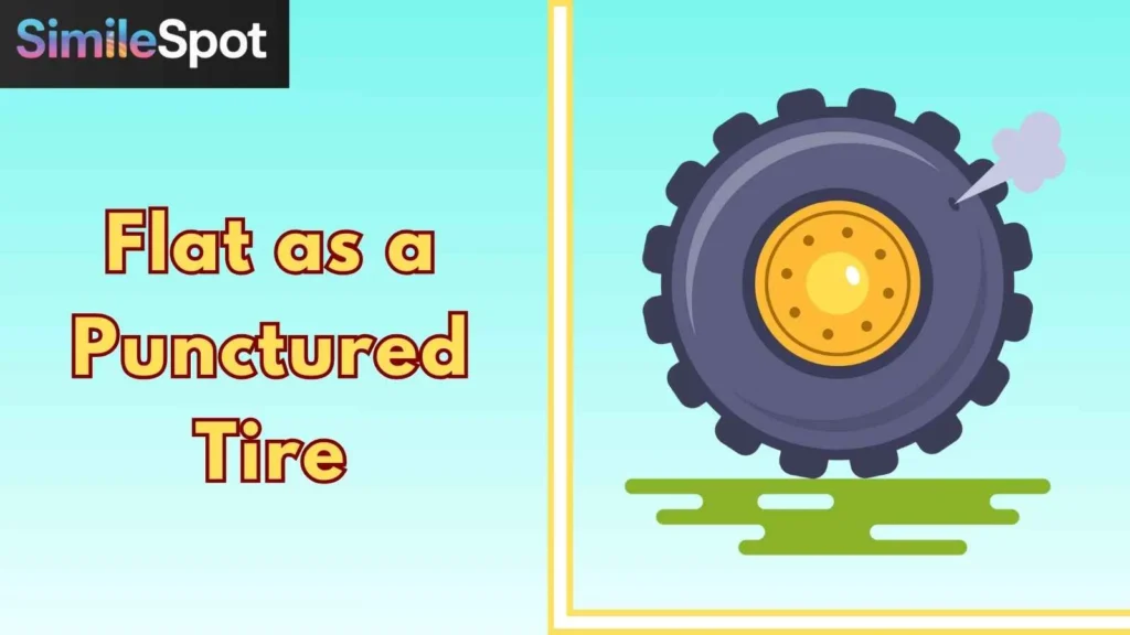 Flat as a Punctured Tire