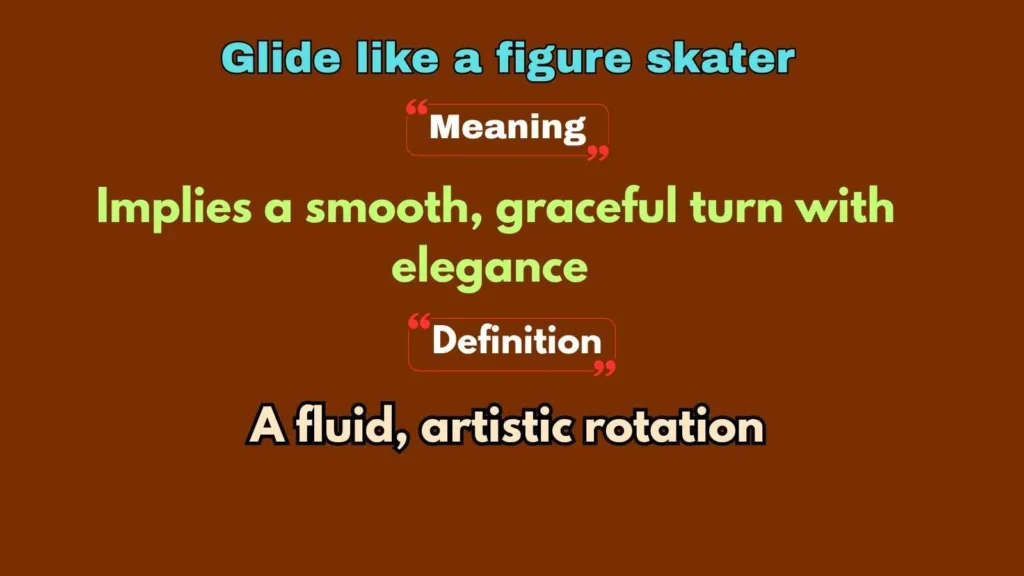 Glide like a figure skater