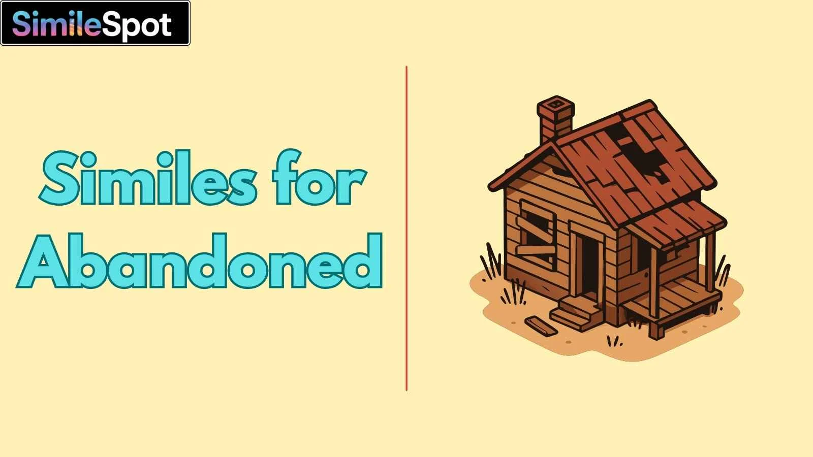 Similes for Abandoned