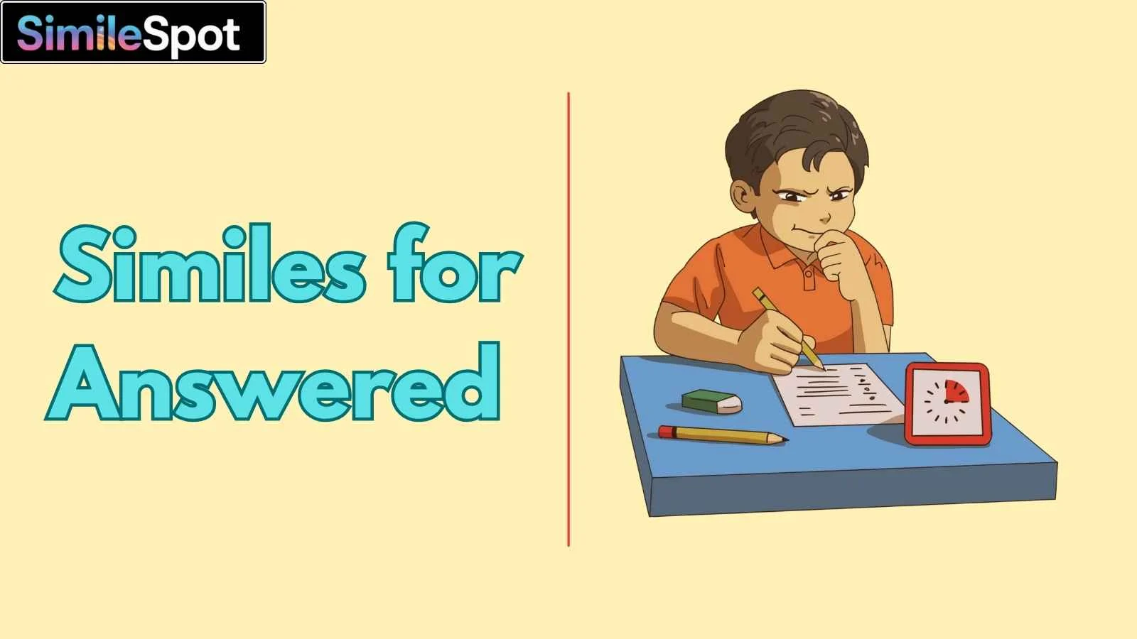 Similes for Answered