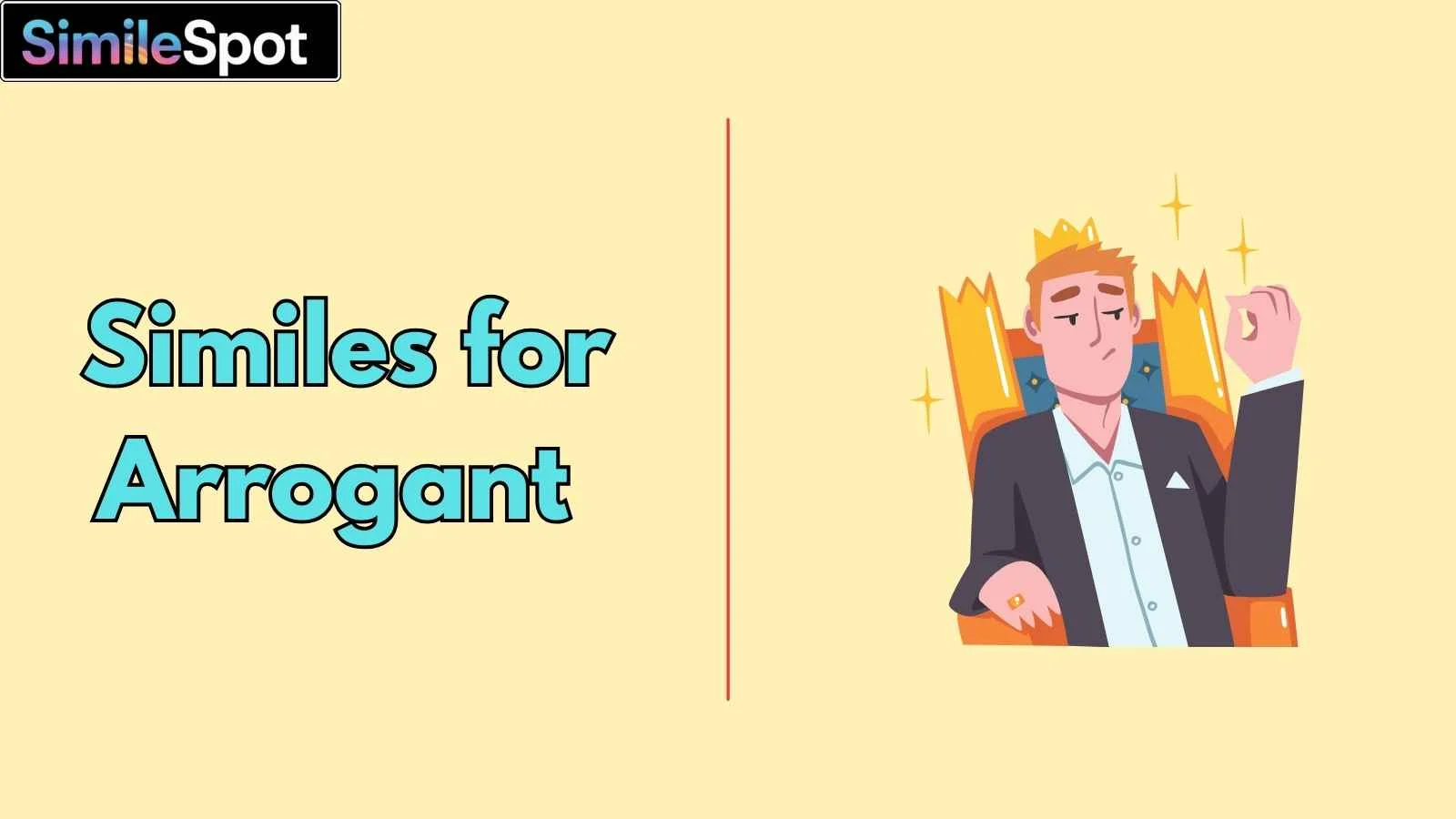 Similes for Arrogant