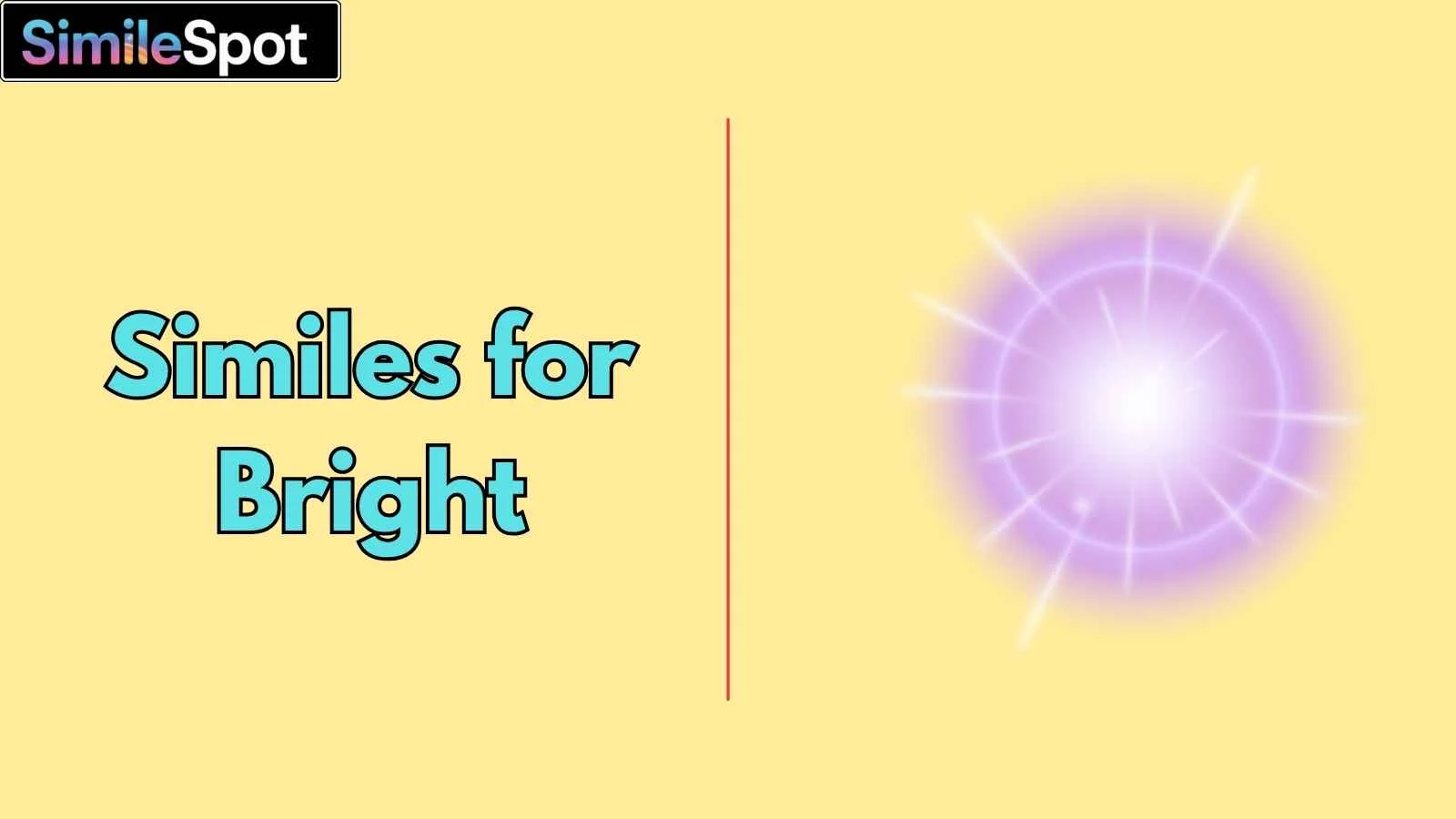Similes for Bright