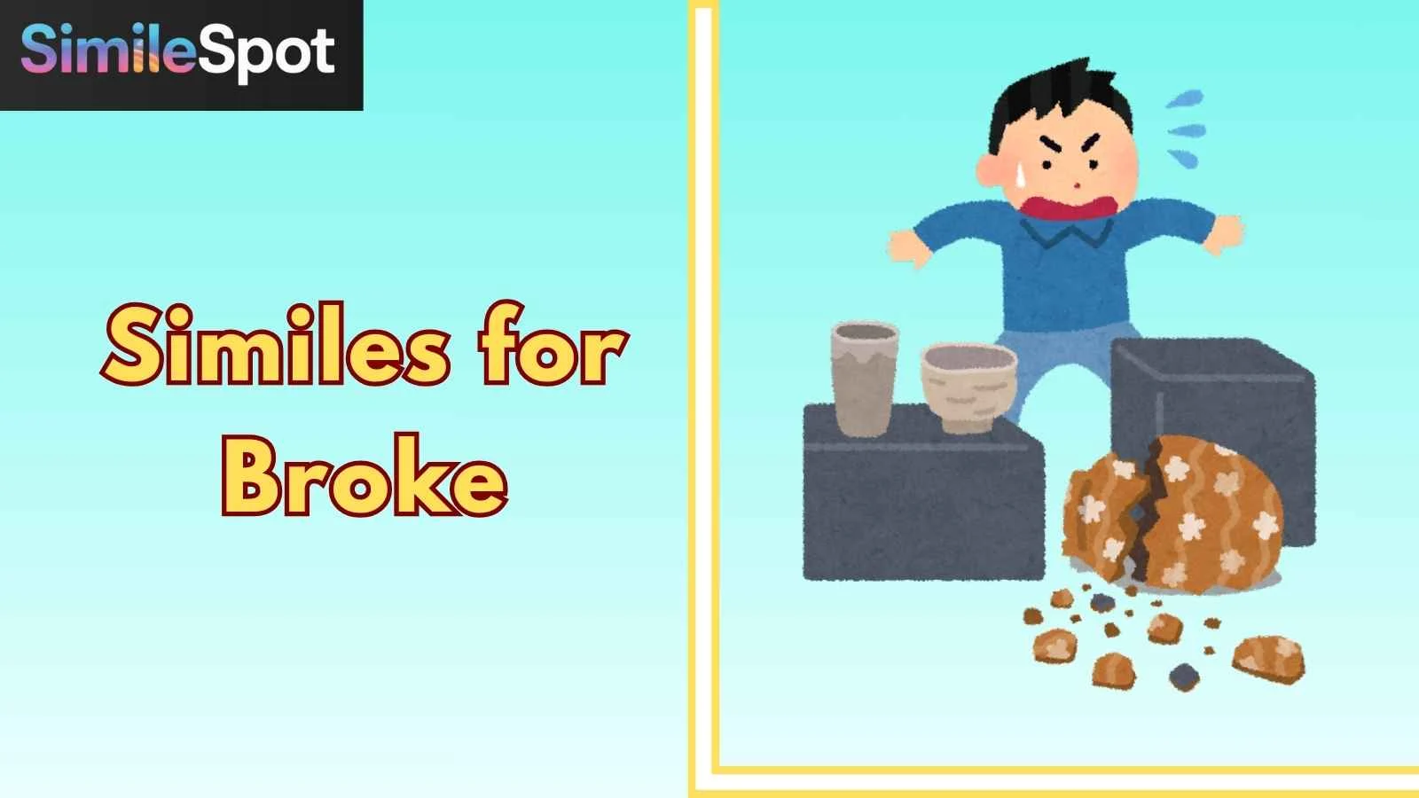 Similes for Broke