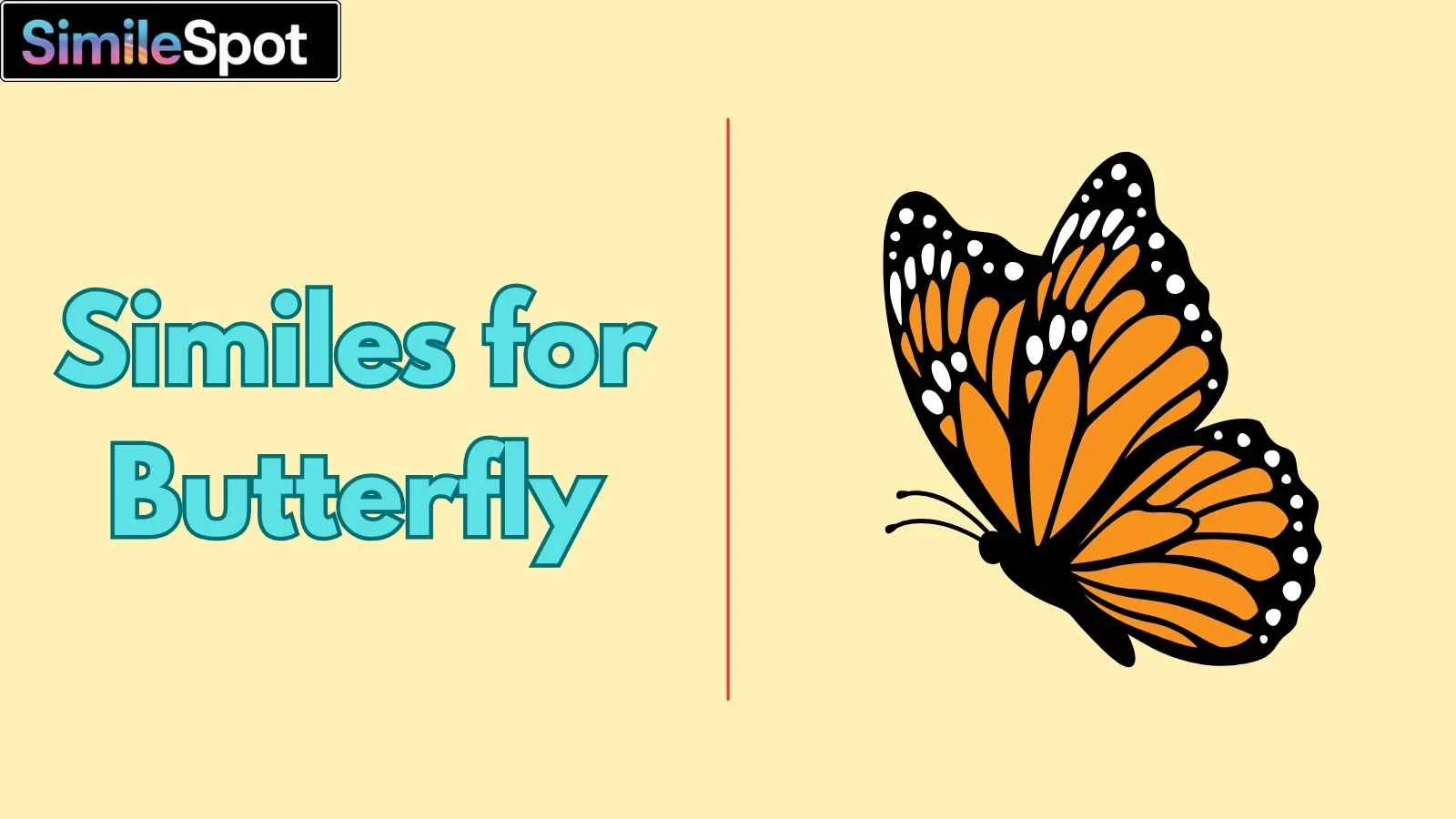 Similes for Butterfly