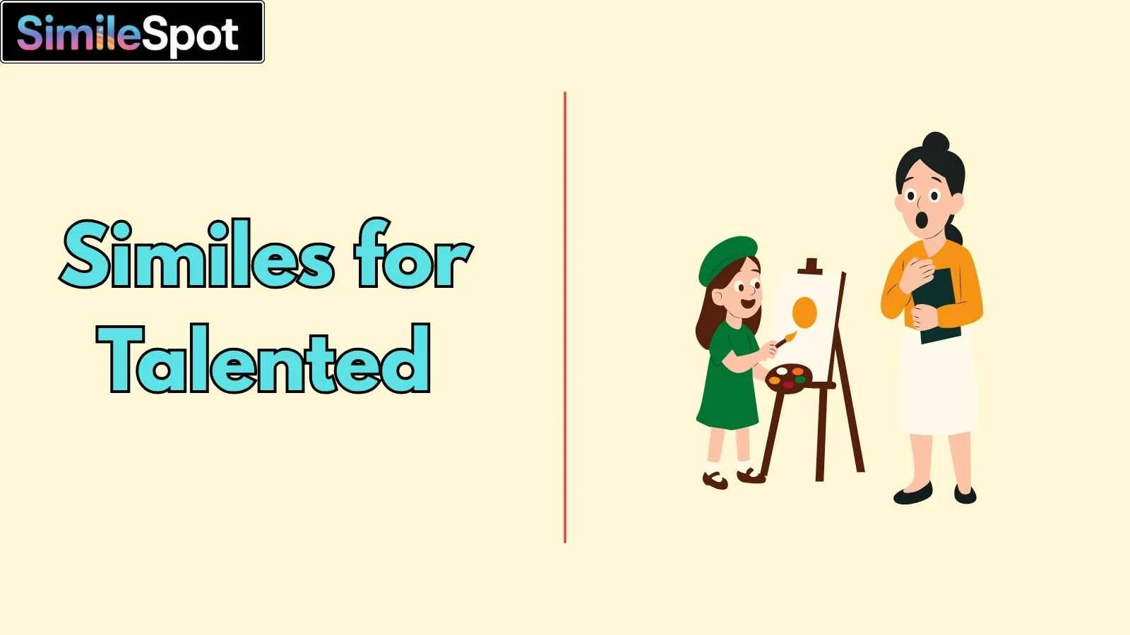 Similes for Talented