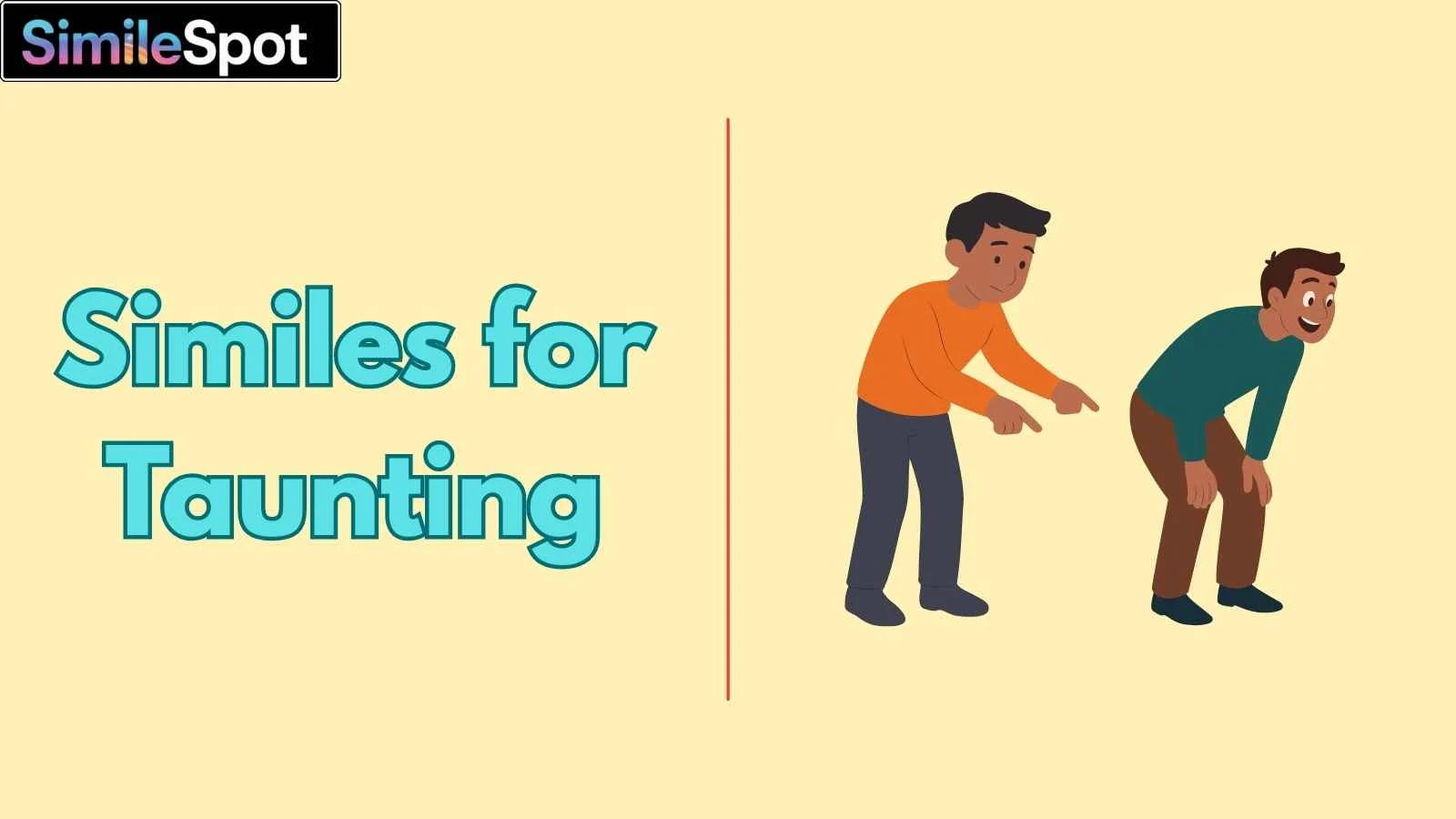 Similes for Taunting