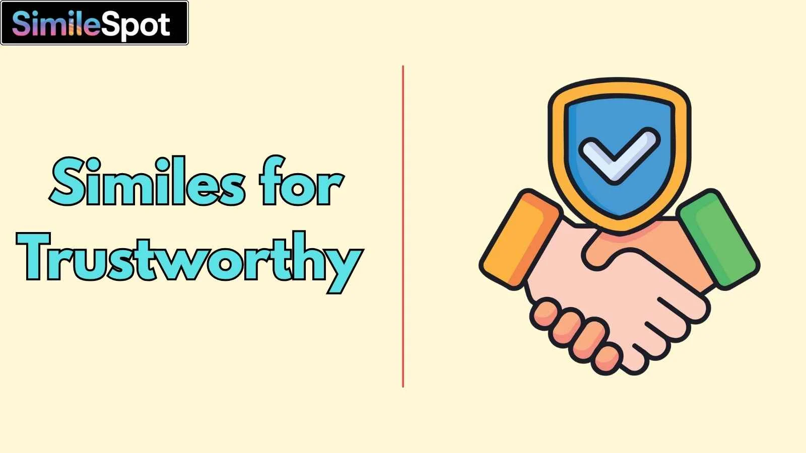 Similes for Trustworthy