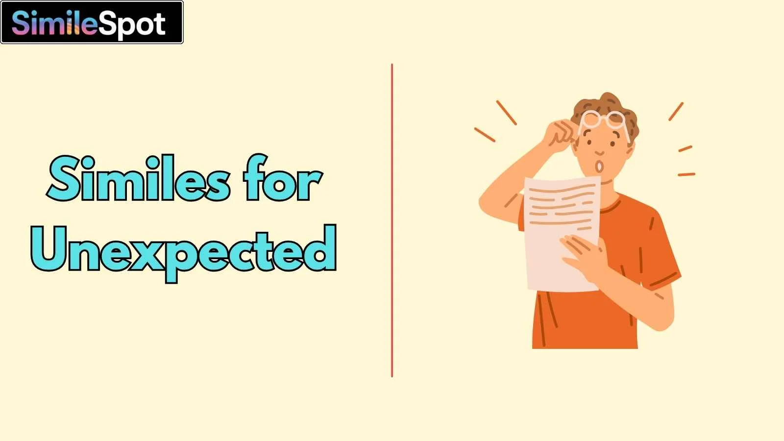 Similes for Unexpected