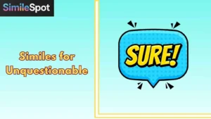 Similes for Unquestionable