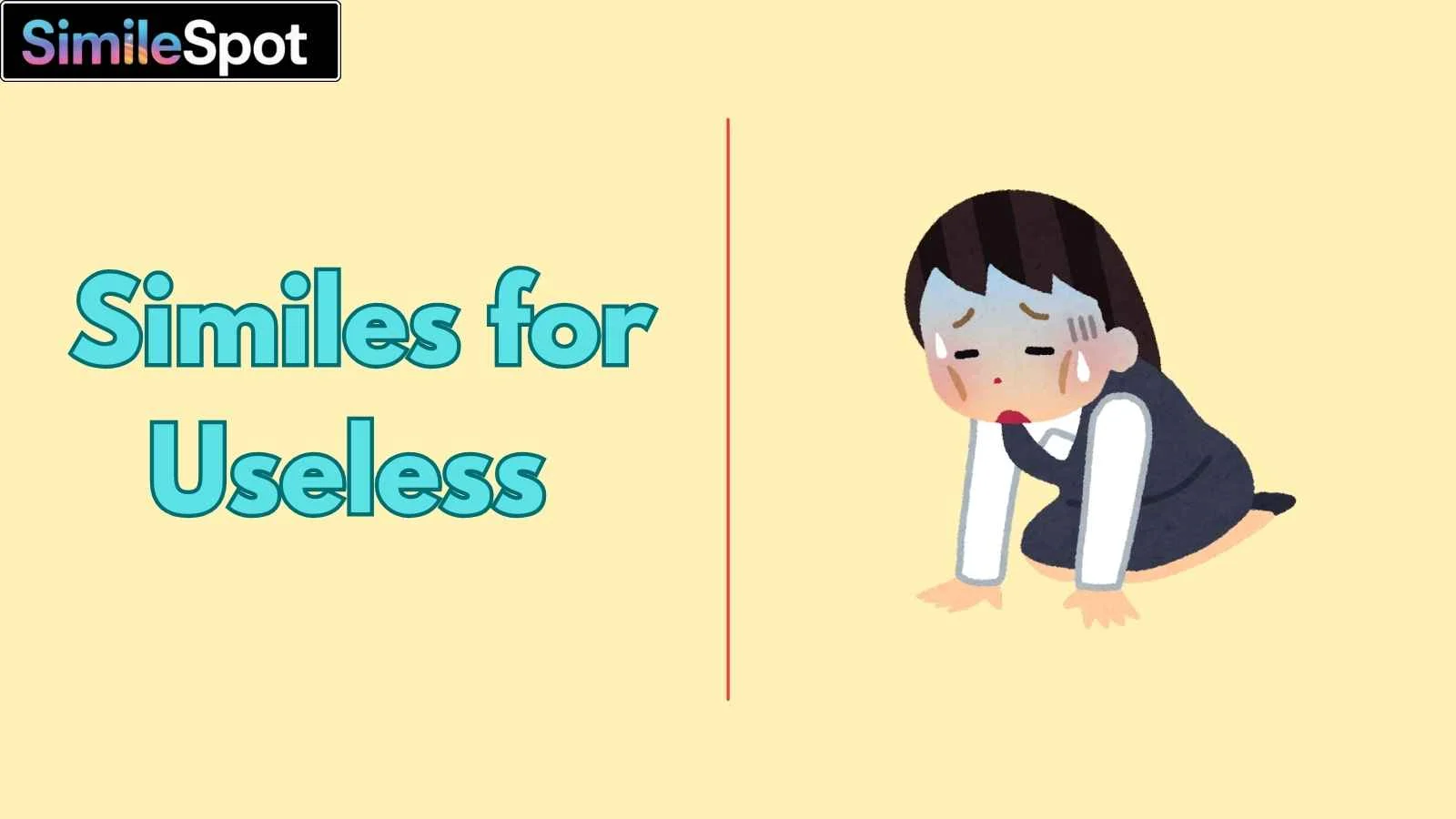 Similes for Useless