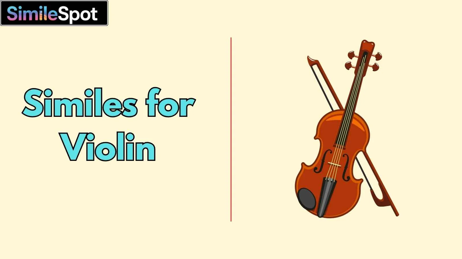 Similes for Violin
