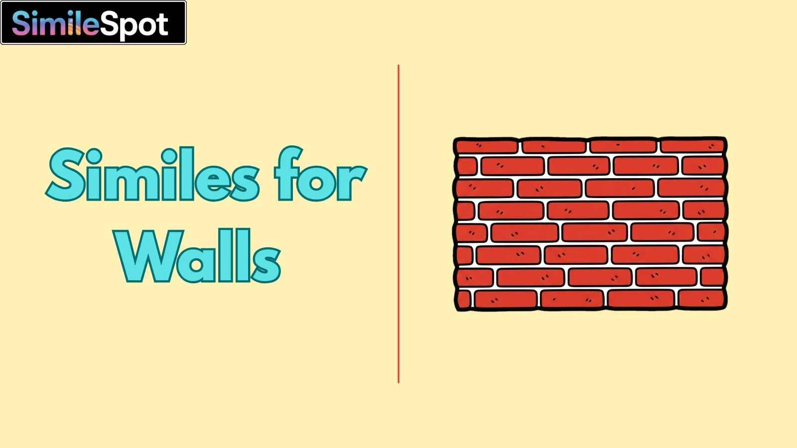 Similes for Walls