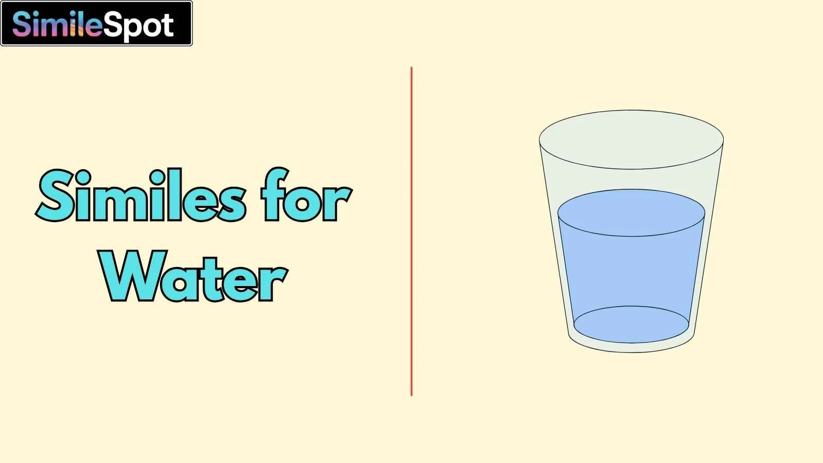 Similes for Water