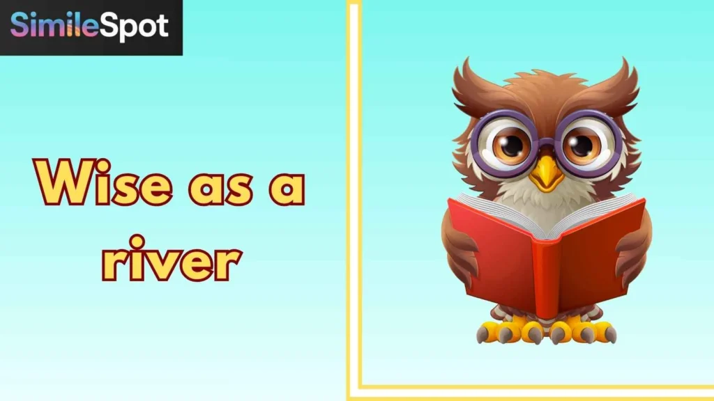Wise as a river