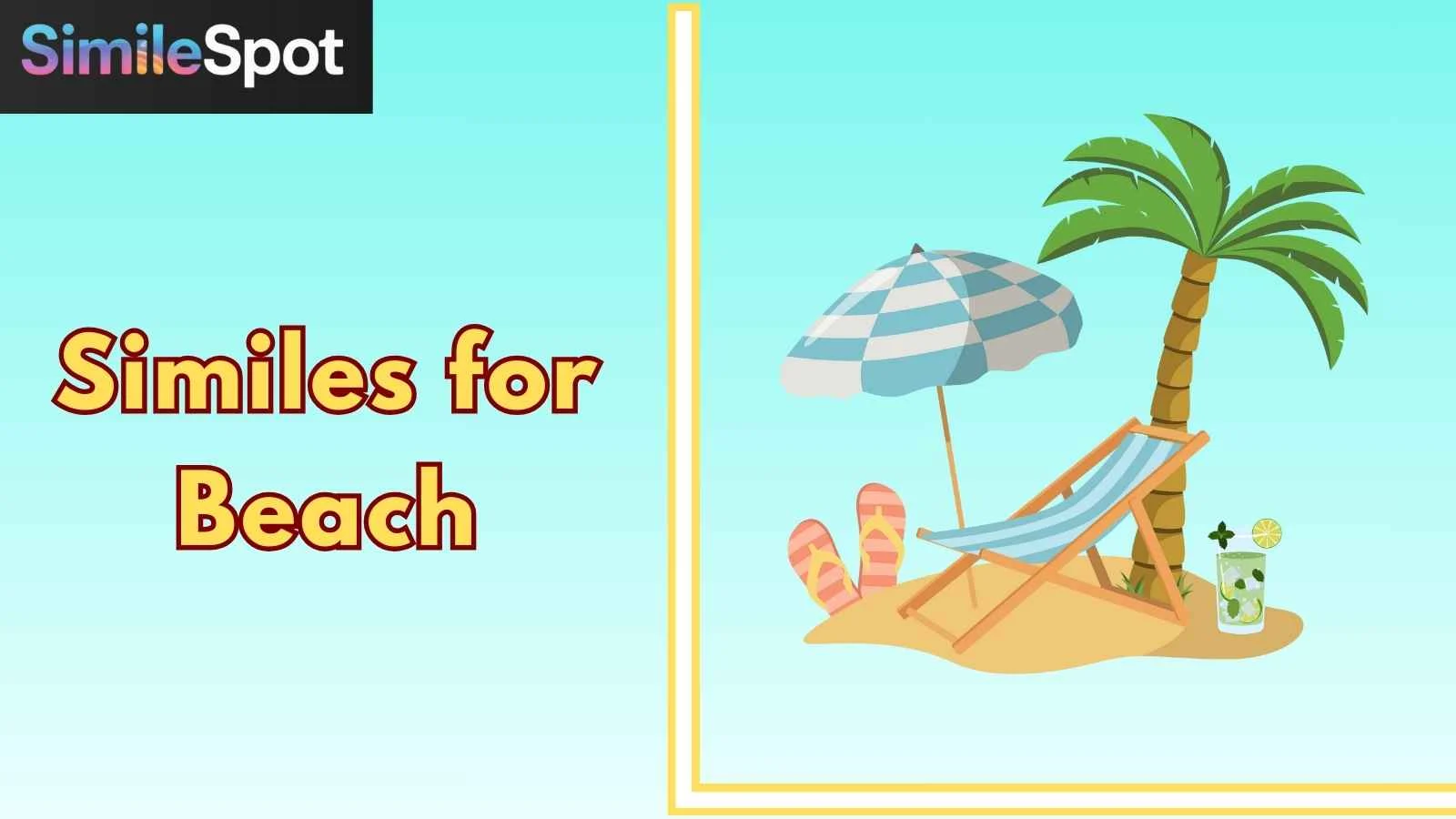 Similes for Beach