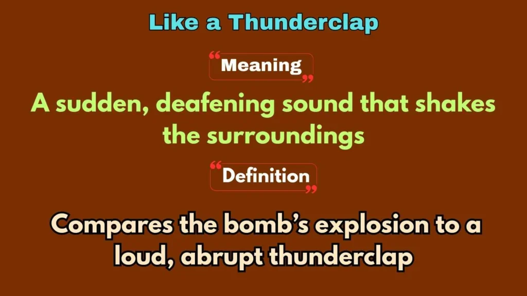 Like a Thunderclap