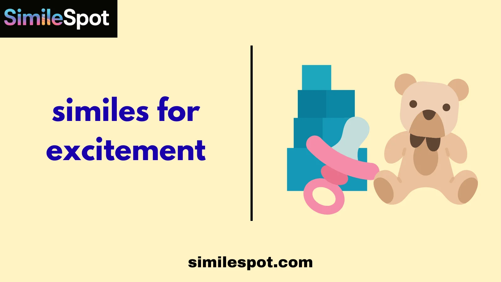 similes for excitement