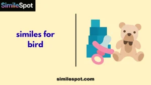 similes for bird