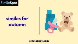similes for autumn