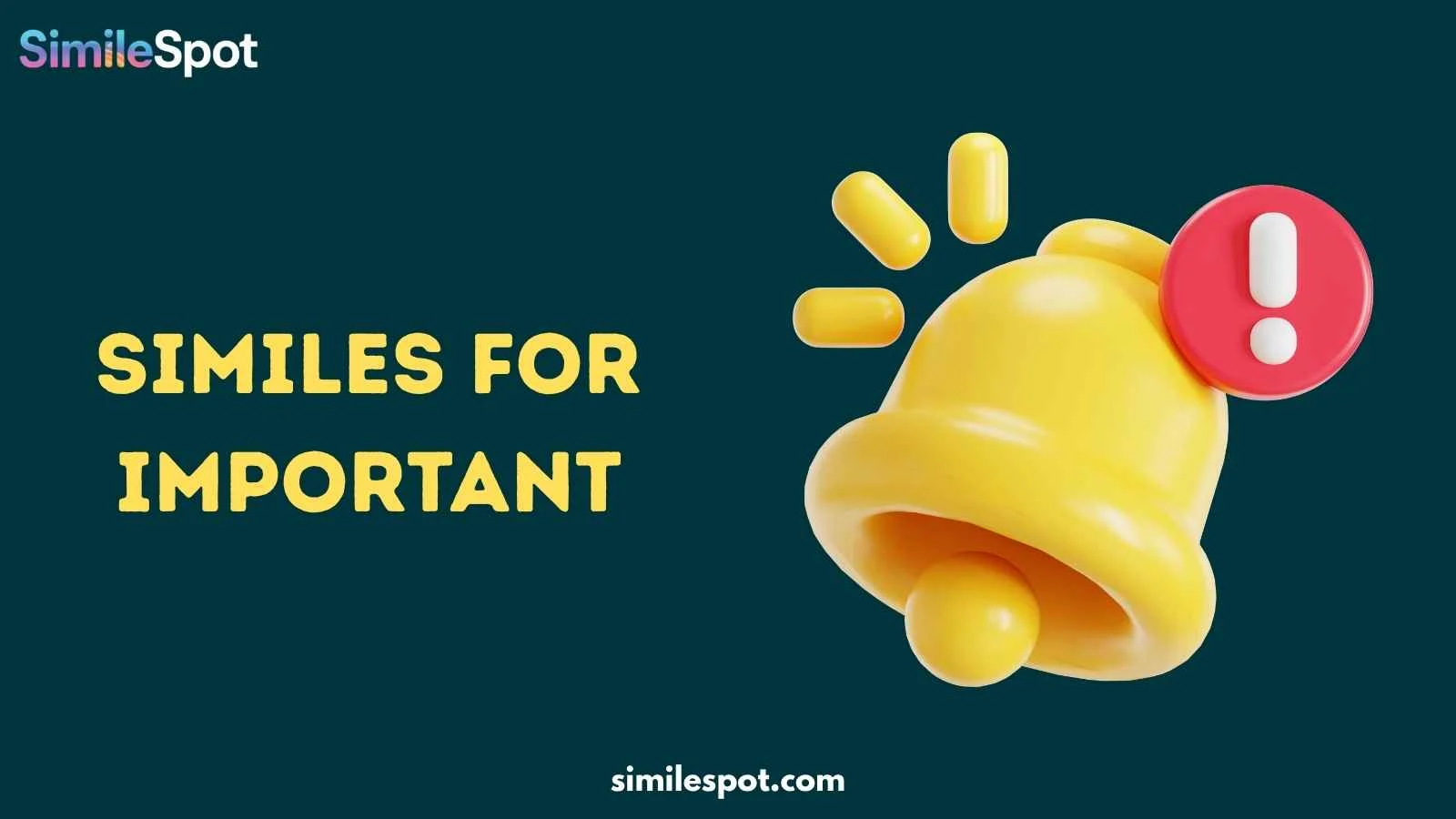 Similes for Important