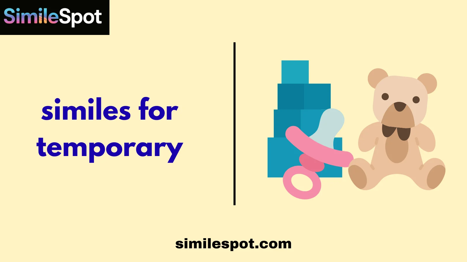 similes for temporary