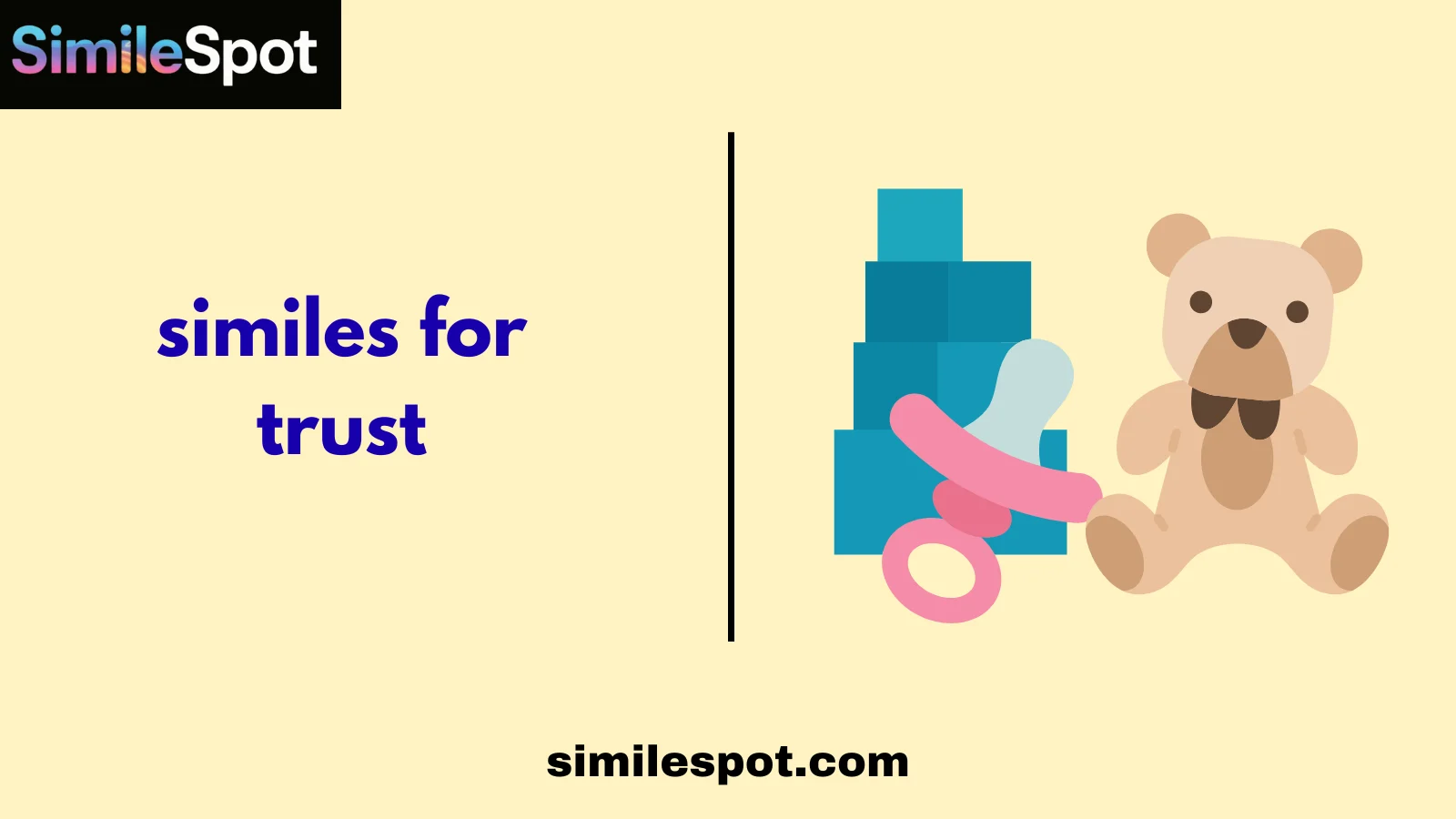 similes for trust