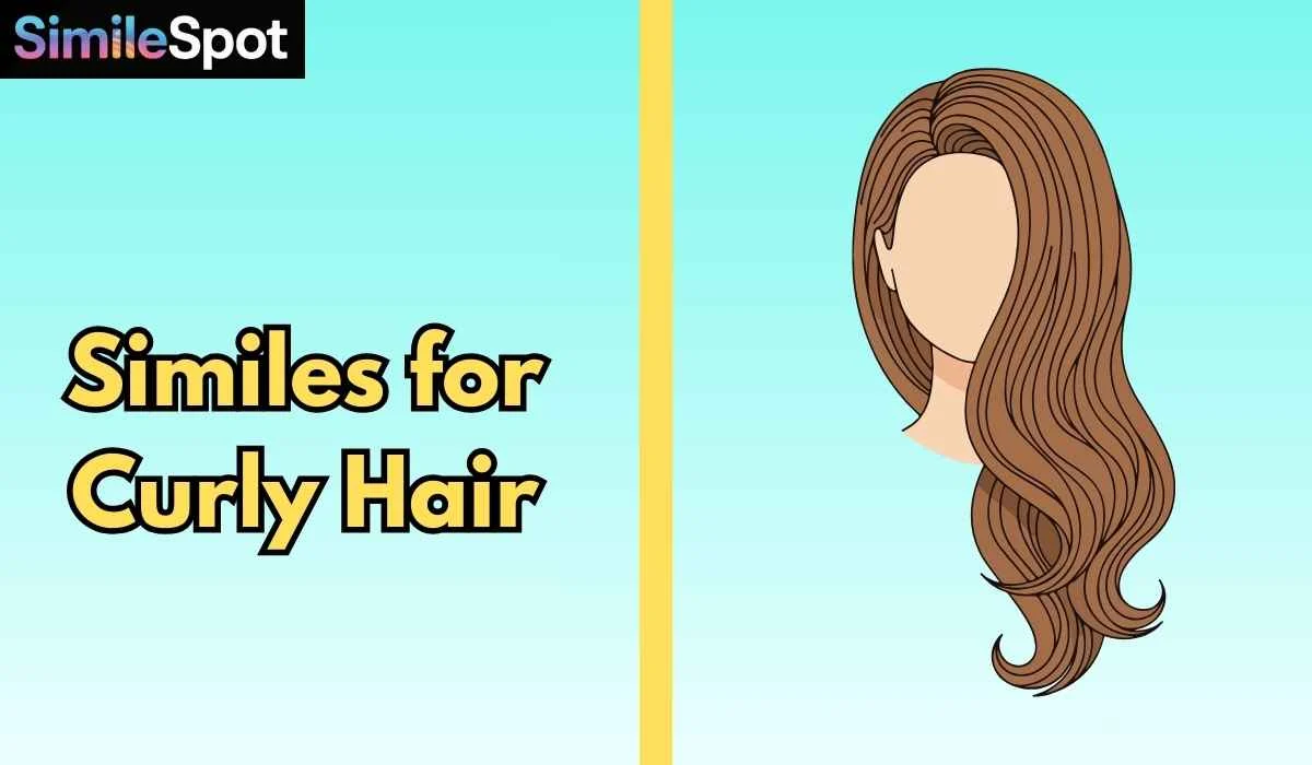 Similes for Curly Hair