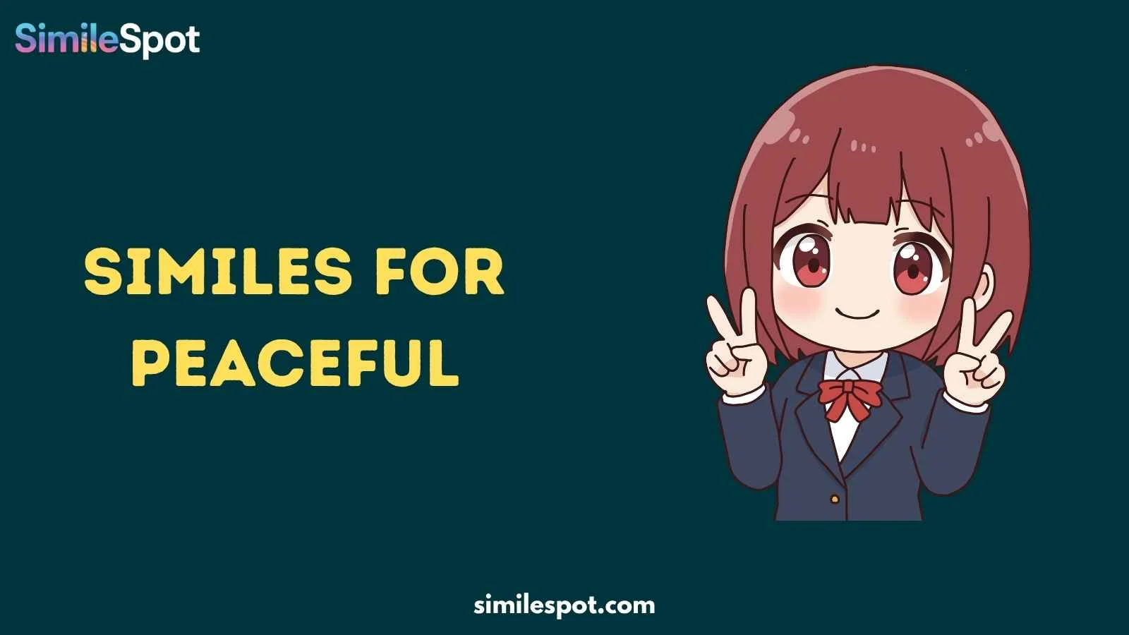 Similes for Peaceful