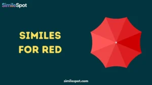 Similes for Red
