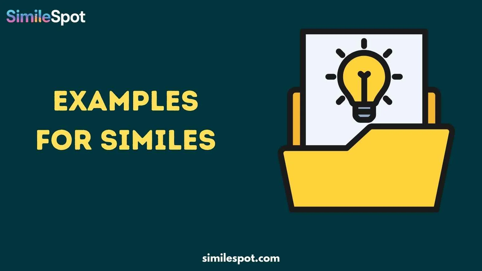 Examples for Similes