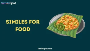 Similes for Food
