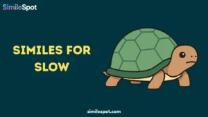Similes for Slow