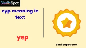 eyp meaning in text