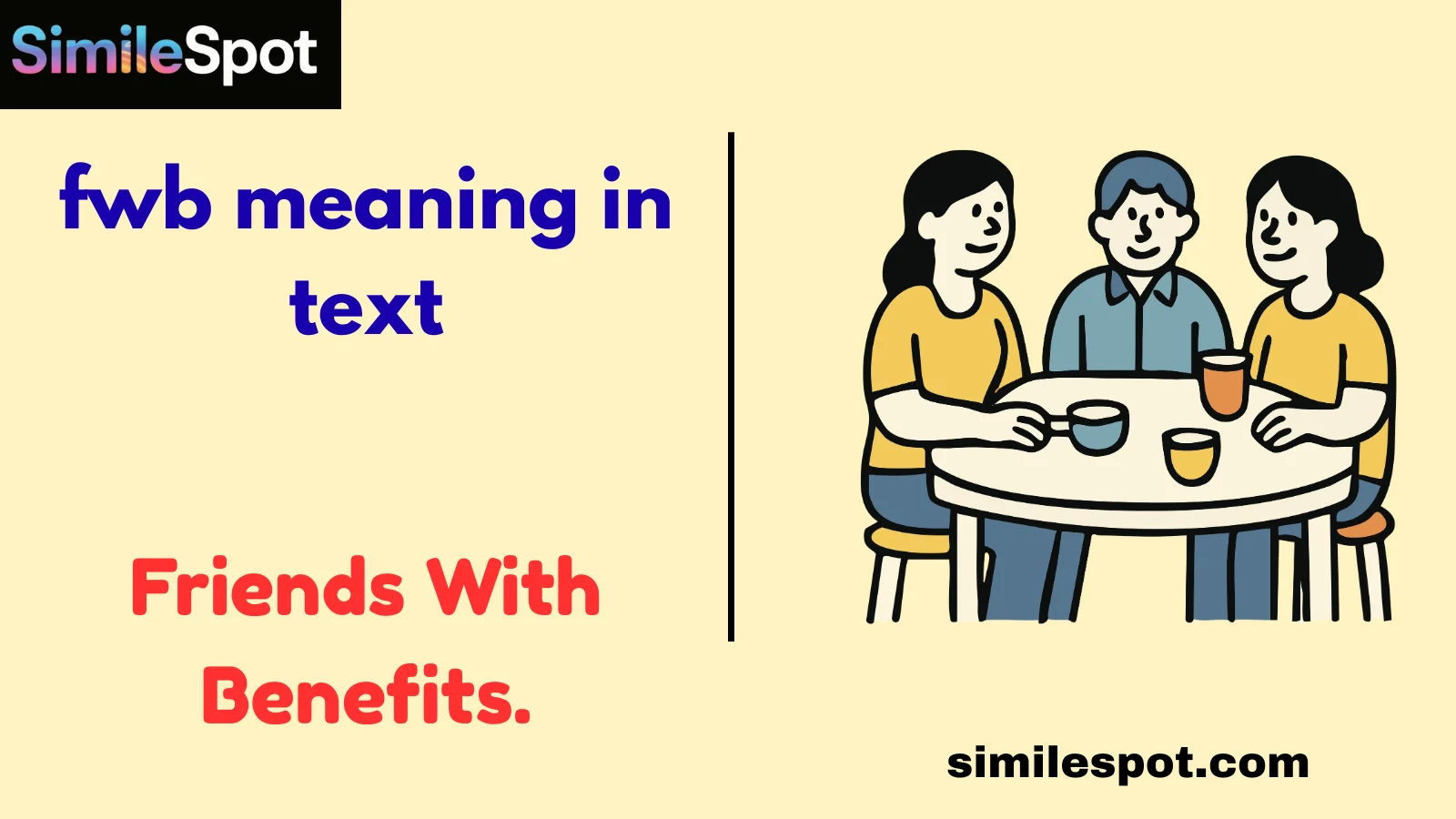 fwb meaning in text