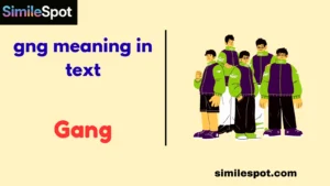 gng meaning in text
