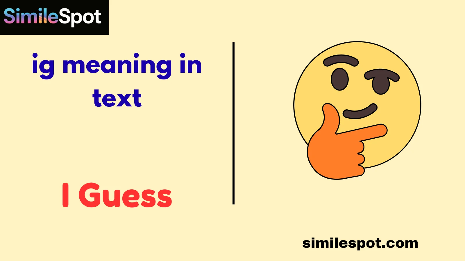ig meaning in text
