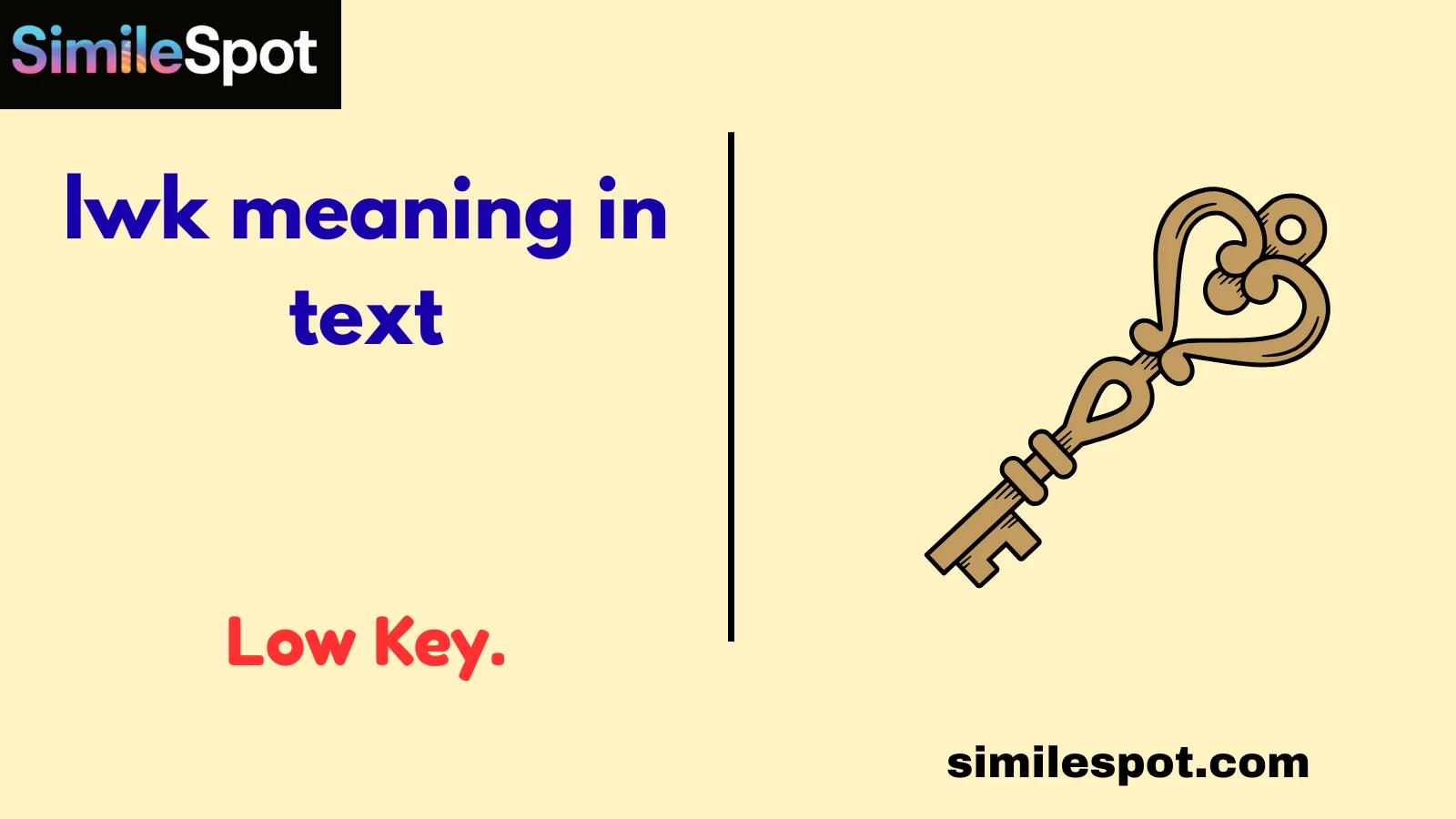 LWK Meaning in Text