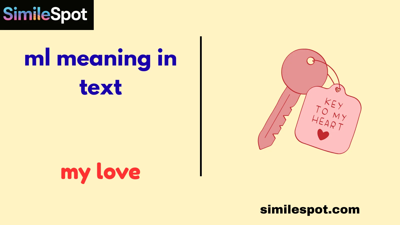ml meaning in text