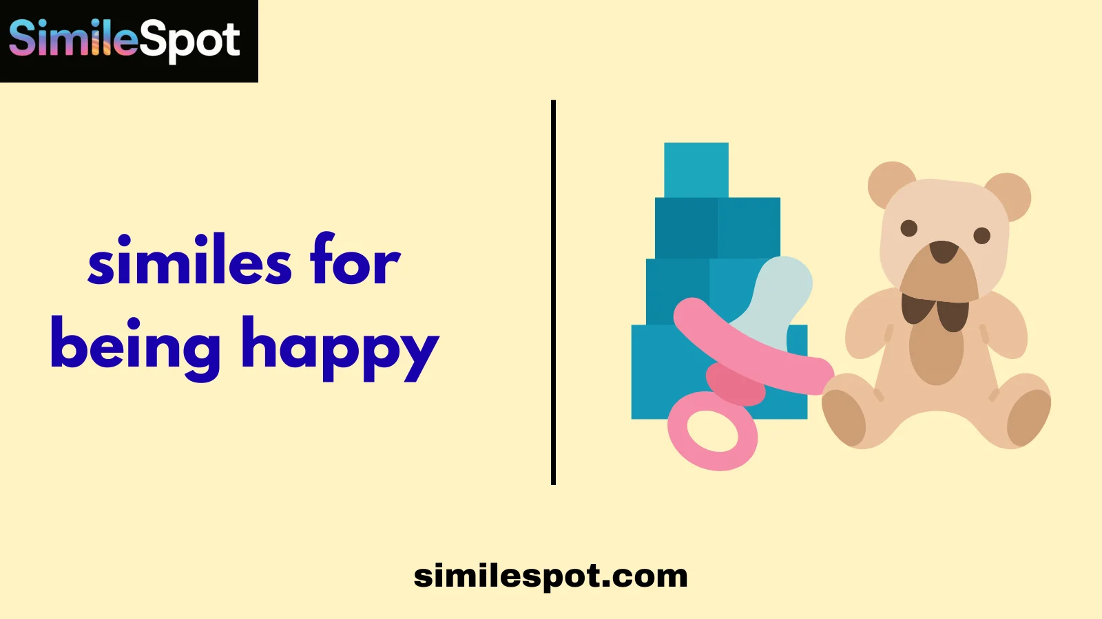 similes for being happy