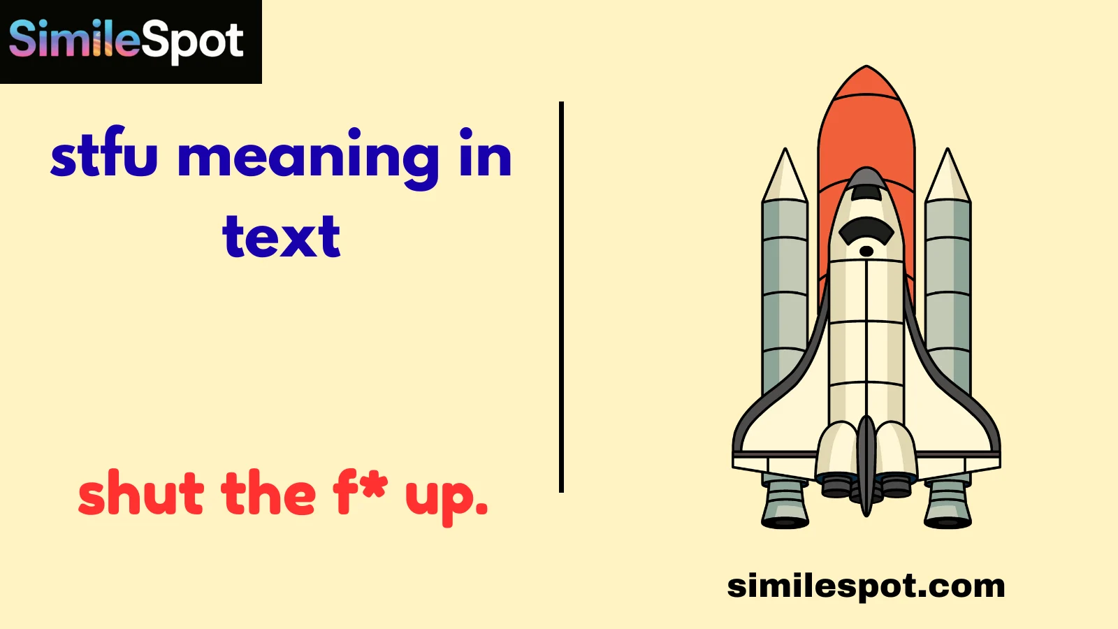 stfu meaning in text