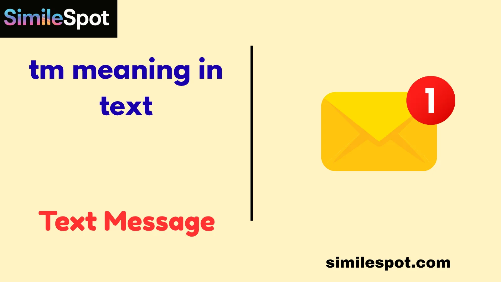 tm meaning in text