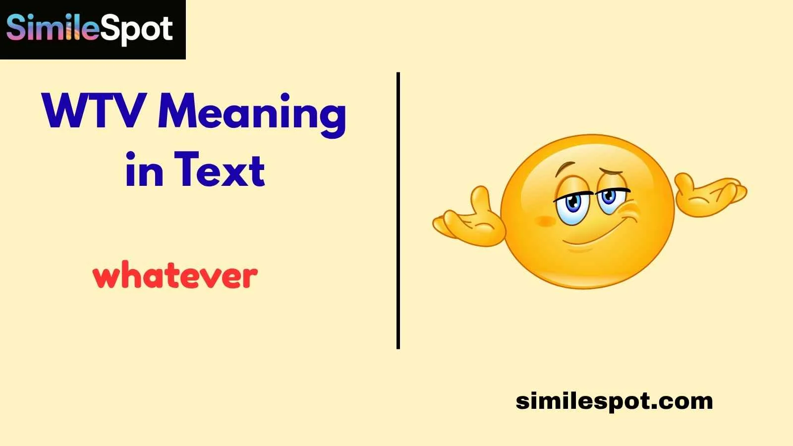 WTV Meaning in Text