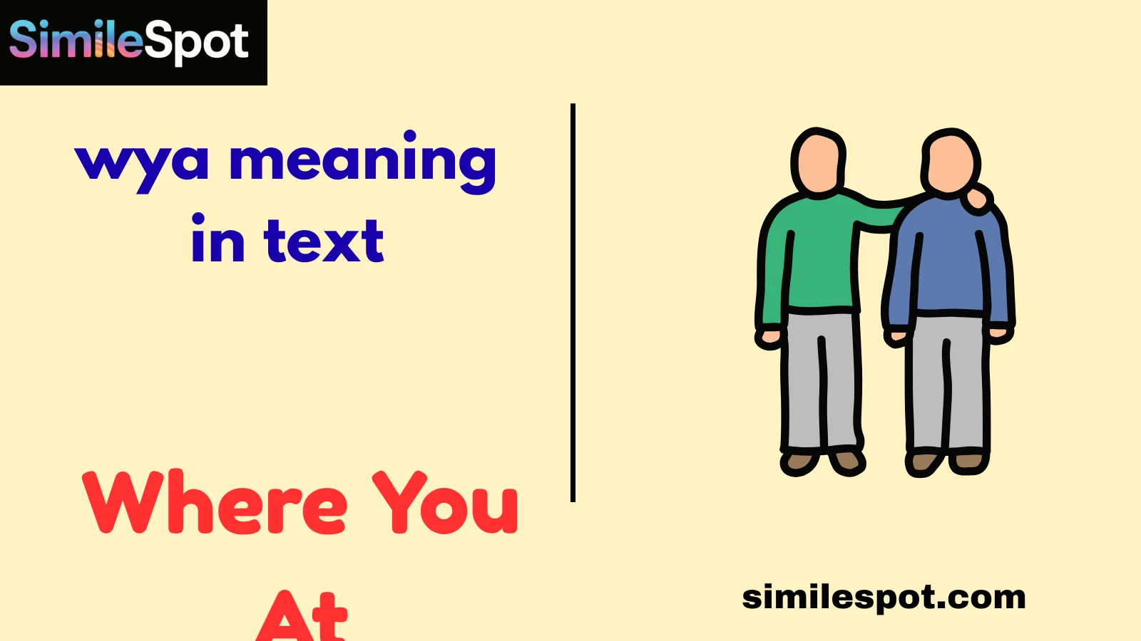 WYA Meaning in Text: