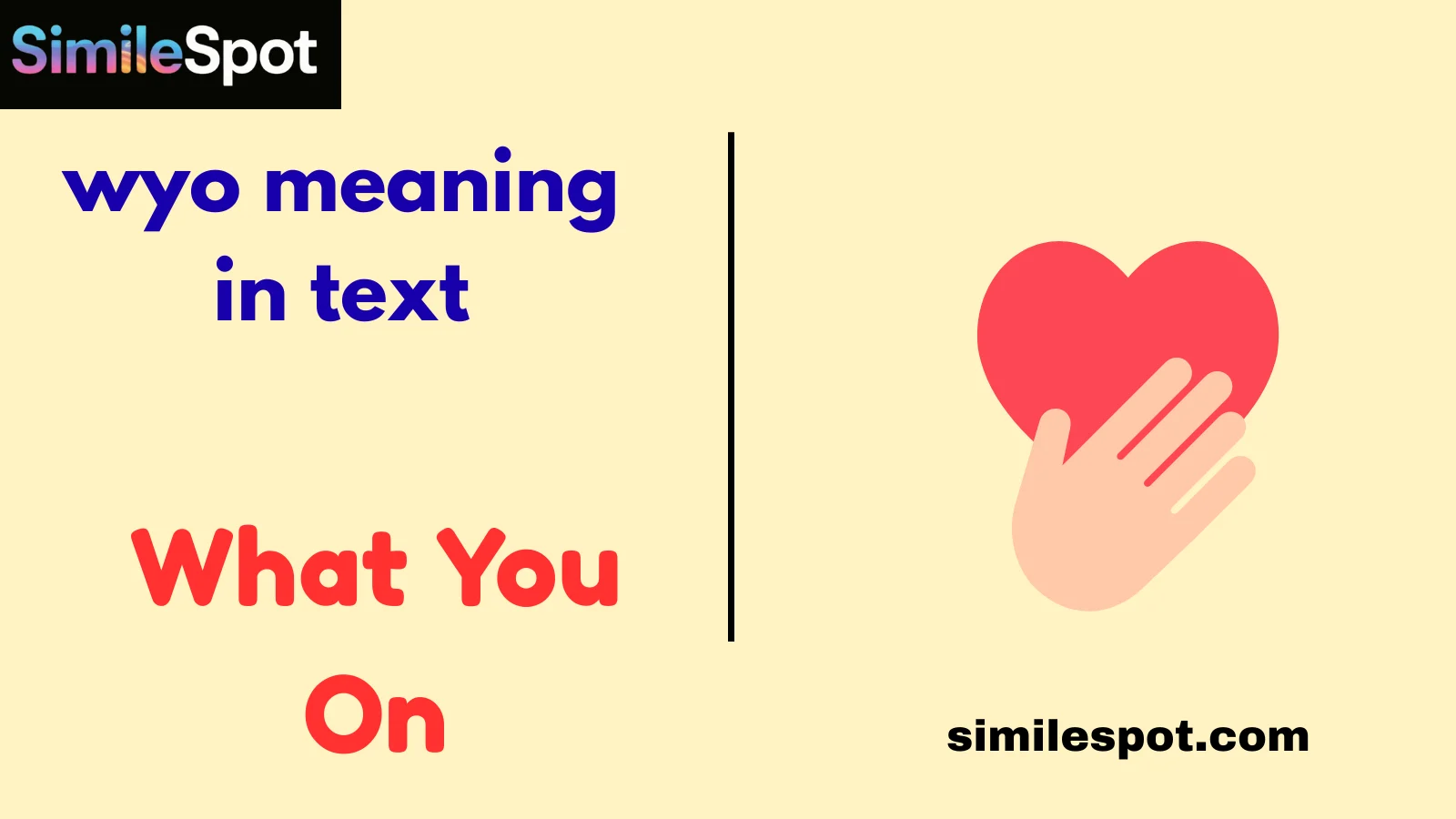 wyo meaning in text