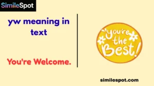 yw meaning in text