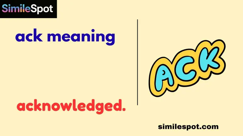 ack meaning