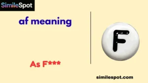 af meaning