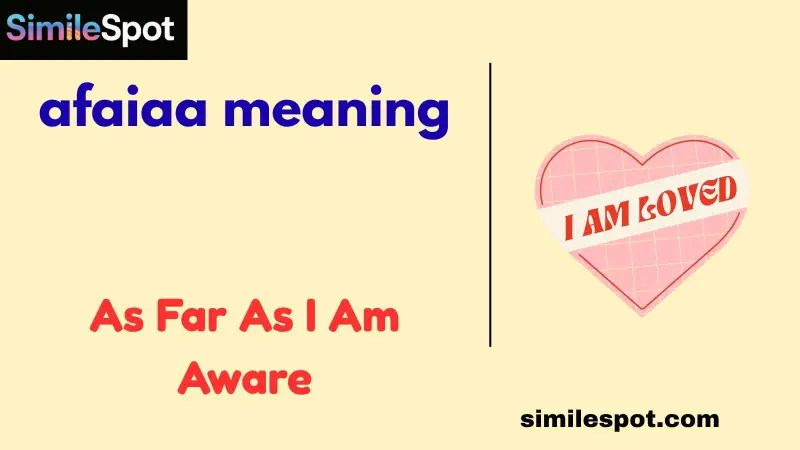 afaiaa meaning